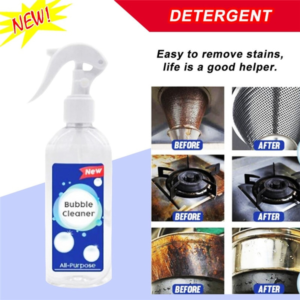 Kitchen Grease Cleaner Multi-Purpose Foam Cleaner All-Purpose Bubble Cleaner