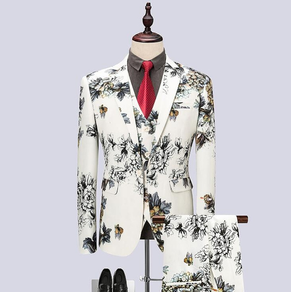 flower printed suits