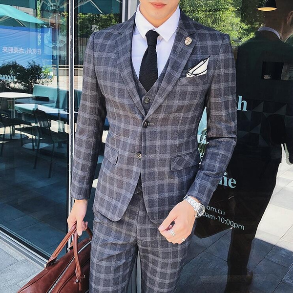 Comfortable Jacket+pants+vest 