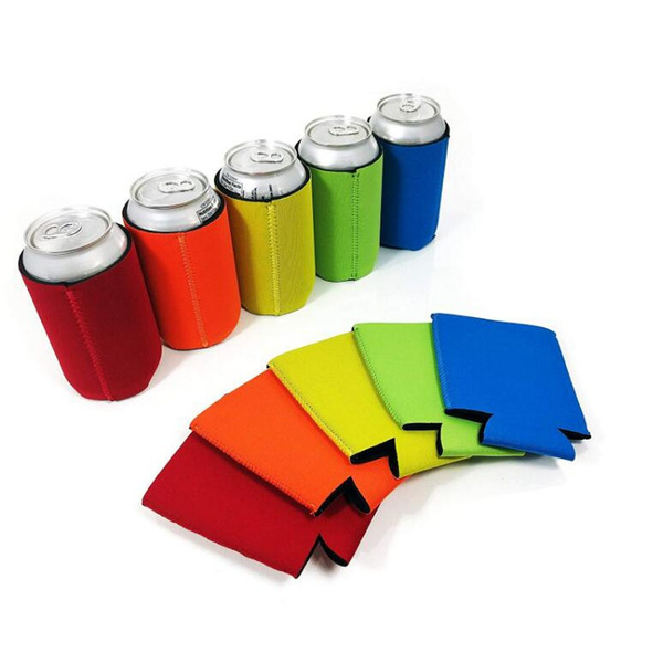 Insulated Cola Cans Koozies Neoprene Coolers Bag Party Drink Cover Sleeves  Coozies Holder(6 Colors)