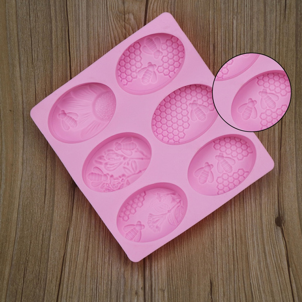 1pc Honey Bee Silicone Soap Mold diy Handmade Craft 3d Soap Mold