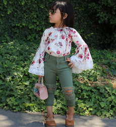 blouse, babygirlsclothe, pants, casualkidsclothe