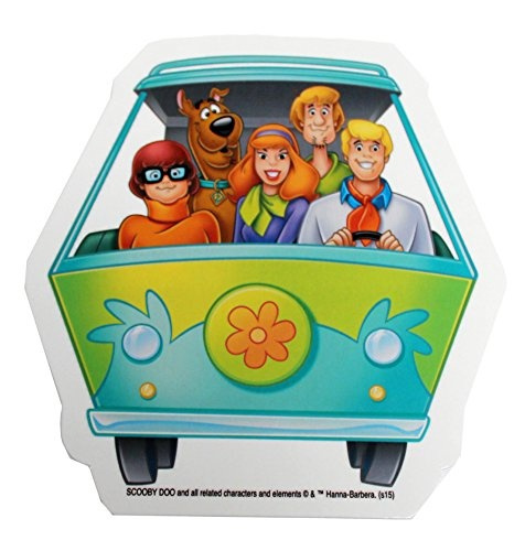 Licenses Products Hanna Barbera Scooby Doo Mystery Machine Sticker | Wish