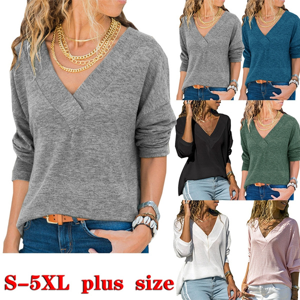 ladies long sleeve sweaters