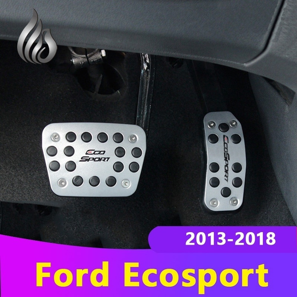 Aluminum Car Accelerator Gas Brake Pedal Clutch Pedals Covers At Mt Ford Ecosport 13 14 15 16 17 18 Accessories Wish