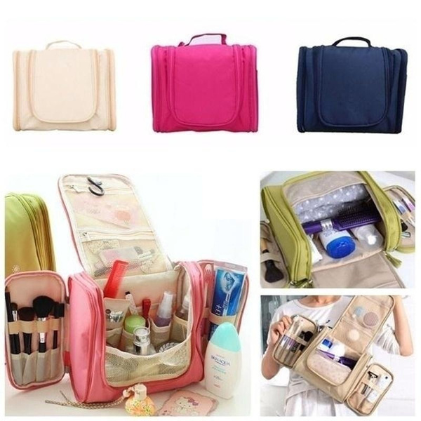 Travel Cosmetic Bag Multifunctional Waterproof Cosmetic Bag Travel  Toiletries Wash Bag Large Capacity Maquillage Storage Bag