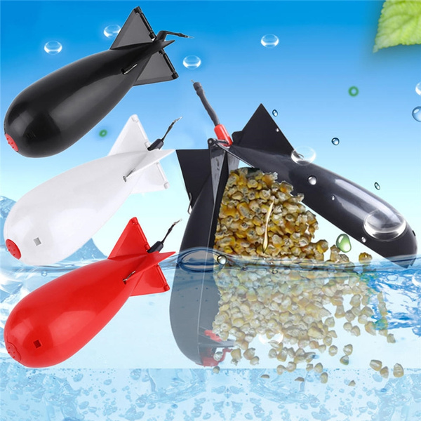 Tianbi Carpa Esca Grande Razzo La Pesca di Grandi Dimensioni Rockets Spod Bomba Attrezzatura da Pesca Alimentatori Galleggiante Bait Holder Razzo Alimentatore Strumento Tackle Accessori 