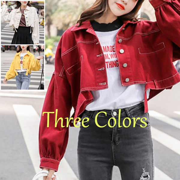 Buy Yellow Jackets & Coats for Women by SHOWOFF Online | Ajio.com