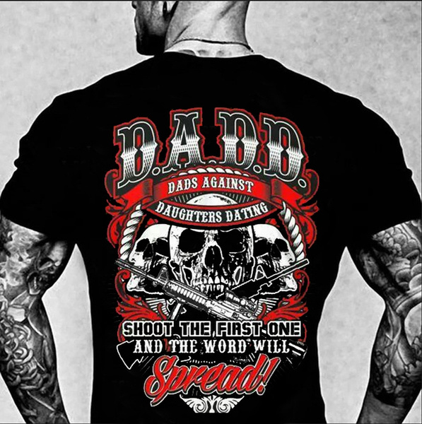 Funny dads against dating t dad gifts shirt daughter shirts | Wish