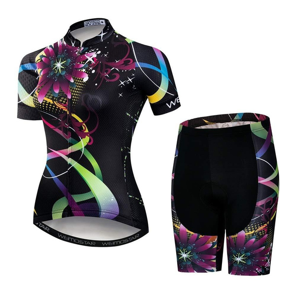 women's cycling short sets