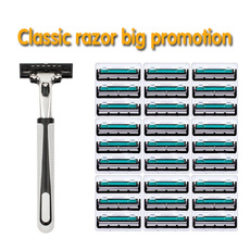 Classic men's razor big promotion men's vintage razor shaving knife6pcs/12pcs/18pcs/27pcs
