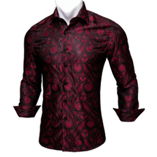 redblackshirt, Long Sleeve, Shirt, Dress
