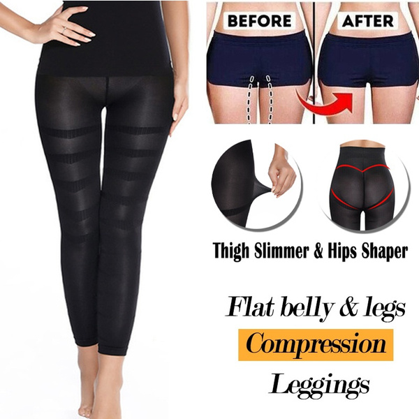 Women High Waist Anti Cellulite Compression Leggings Slimming