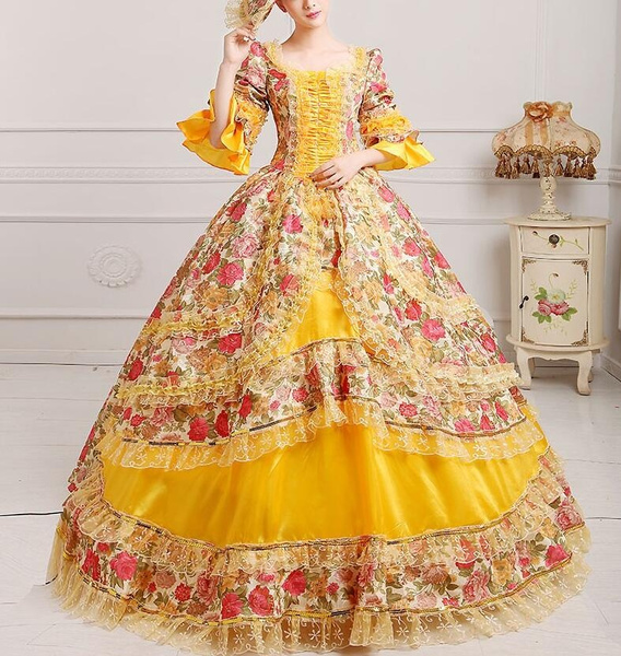 Womens Victorian Royal Retro Ball Gown Wedding Party Dress Medieval Costume  Lot | eBay