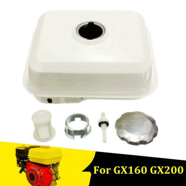 Fuel Gas Tank with Cap In-Tank Filter For Honda GX120 GX140 GX160 GX200 Engine 
