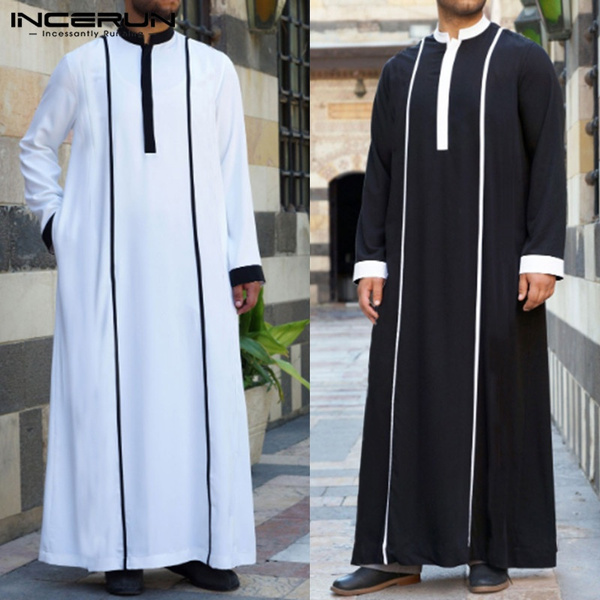 INCERUN Muslim Clothing 2019 New Men's 