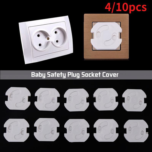 EU Power Socket Electrical Outlet Baby Children Safety Guard Protection 10PCS 