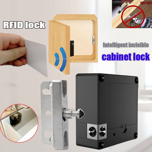 Unsichtbare verdeckte RFID-freie Öffnung Smart Sensor Shoe Locker Drawer  Lock