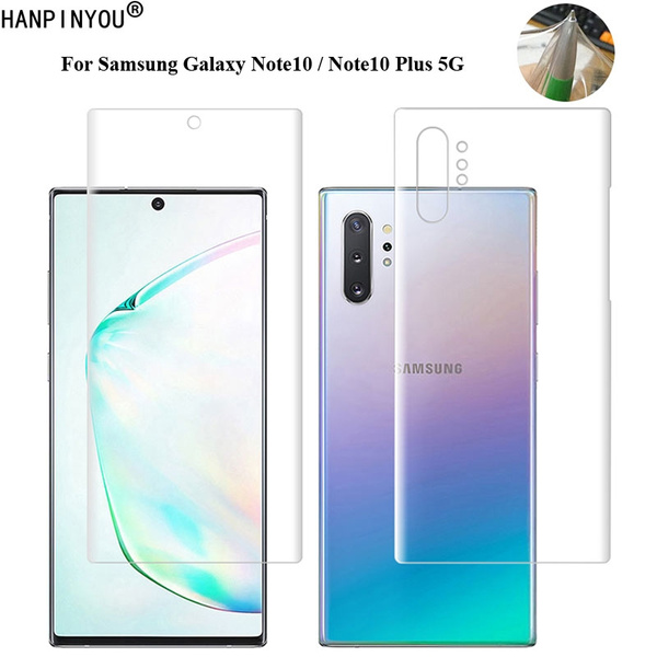 Transparent Back Cover For Samsung Note 10 Plus/ Samsung Note 10