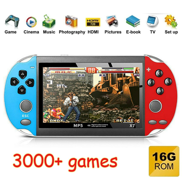 3000+ games 16G ROM PSP console hand game machine 4.3" 300 built-in games | Wish