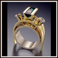 Sterling, Moda, wedding ring, gold