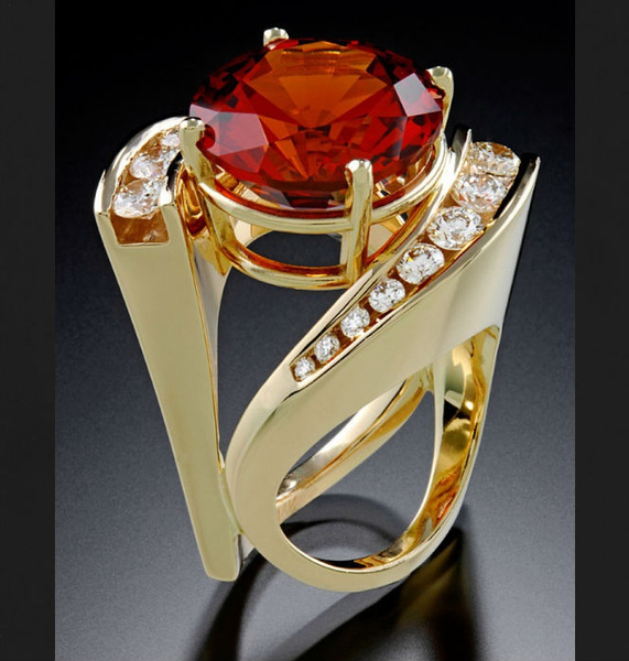 Nigel's Ring Design from the movie Devil Wears Prada Zircon Stone Ring  jambo | eBay