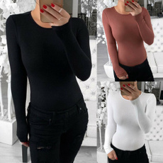 bodycon jumpsuits, Women Rompers, blouse women, Necks