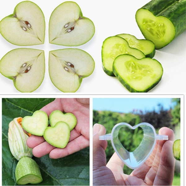 Heart-Shaped Cucumber Styling Growth Mold Fruit Sizing Cucumber Mold Hh 