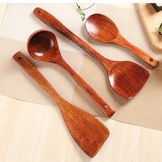 ricespoon, soupspoon, Wooden, Cooking