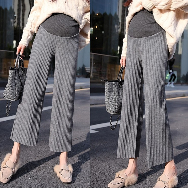 Wide leg pregnancy outlet pants