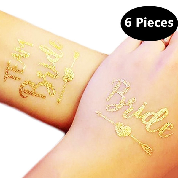 Hens Team Bride Temporary Tattoos – Fab Ideaz