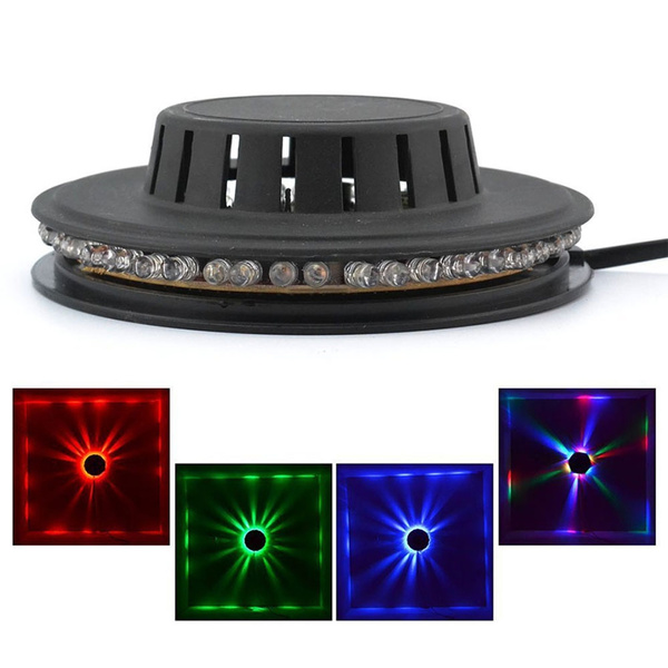 Details about   1Pc LED Christmas Light Projector Party Sunflower Rotating RGB Lamp Club Effect 