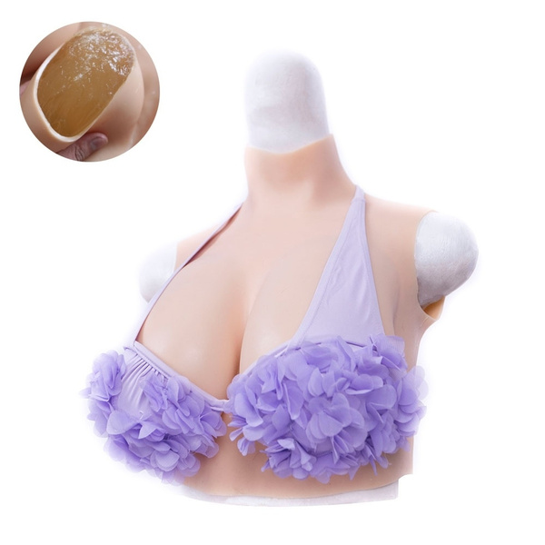 Look Like Real Boobs C,D,E, Cup Touch Softly Full Silicone Breast Form Very  Realistic Artificial Fake Boobs