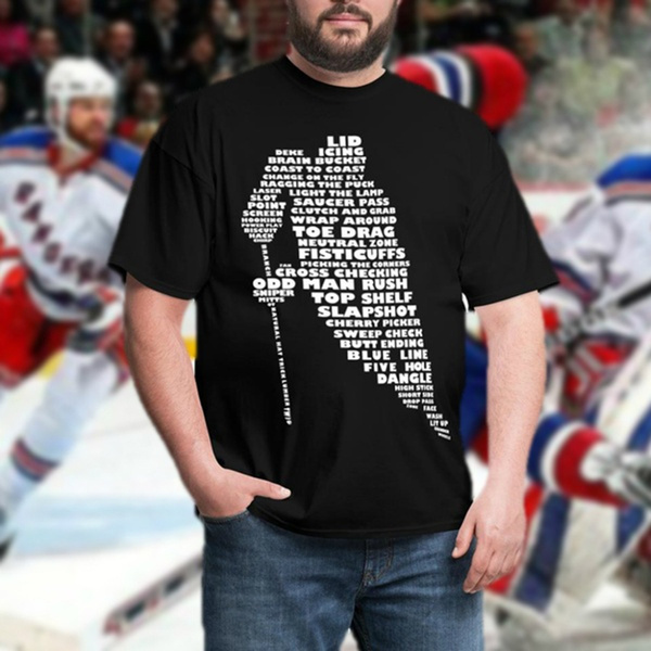Sports T-shirt - Funny Ice Hockey Gift Ideas Punk Tee Shirts Hipsters | Wish