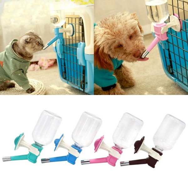 dog drip water bottle