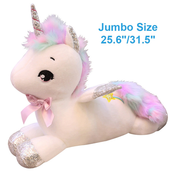 jumbo stuffed unicorn