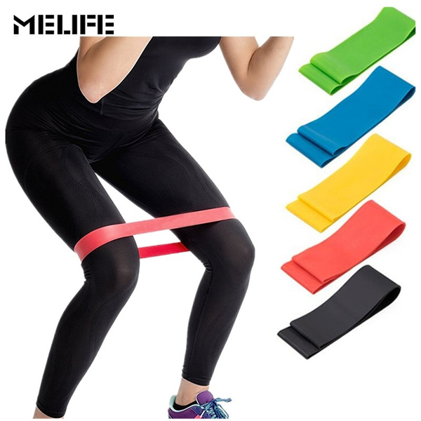 Fitness Training Sport Arm Thigh Strap Elastic Resistance Bands Yoga Pull Belt 