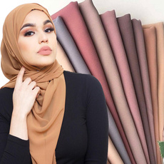 muslim hijab, 圍巾, scarfforwomen, chiffon