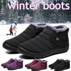 ankle boots, cottonshoe, shoes for womens, Winter