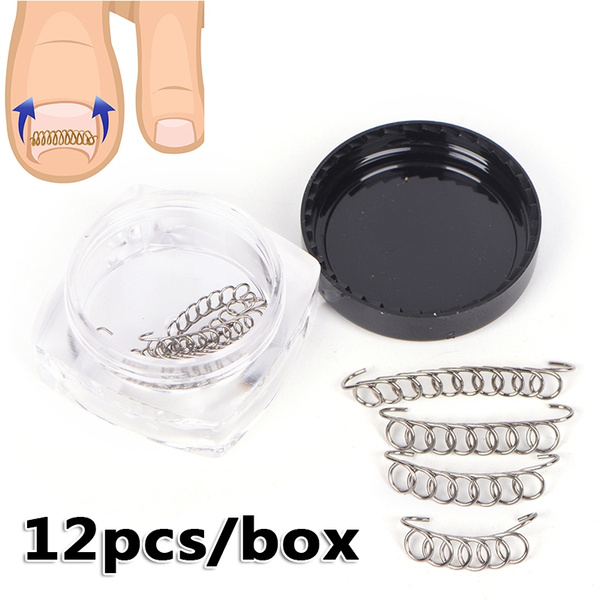 12Pcs/Box Ingrown Toenail Correction Wire Fixer 6 Sizes Ingrown Toe