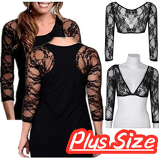 corset top, armslimming, Polyester, cardigan
