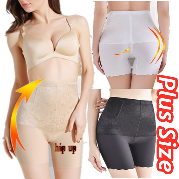 Popular Tall Waist Belly in Flat Pants Beauty Build Exposed Leggings Ice  Silk Non-trace Carry Buttock Safety Prevention Women Pants Full Body  Shapewear Underbust Slimming Mid Thigh Underwear Shaper