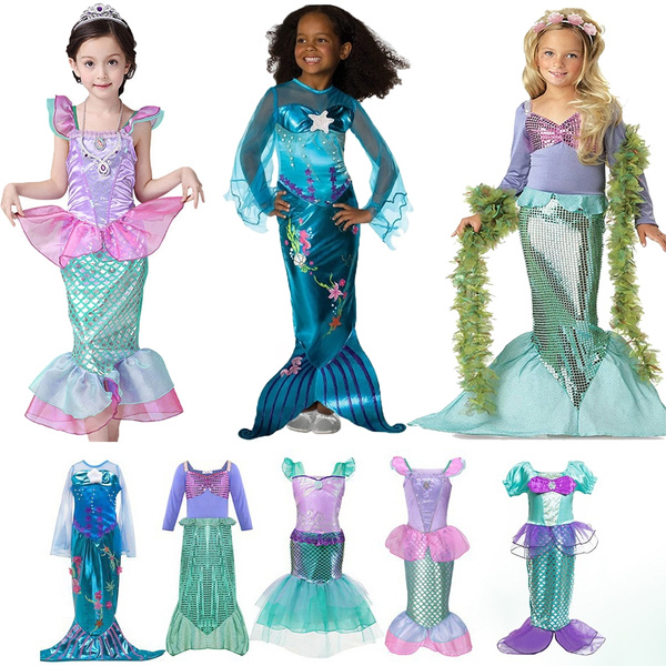 ariel dressing up costume