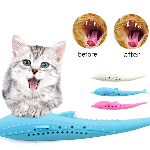 cat teeth cleaning toys