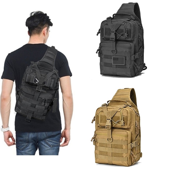 Military Tactical Shoulder Bag for Men - Hunting, Hiking Backpack