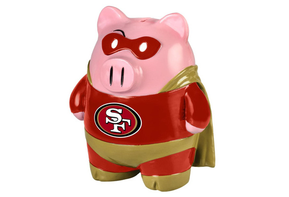 San Francisco 49ers Ceramic Piggy Bank