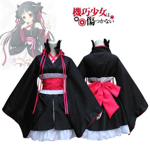 The kimono Yaya in Machine-Doll wa Kizutsukanai