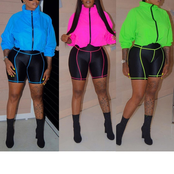 Plus size neon outlet outfits