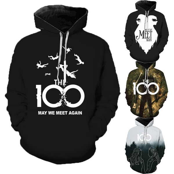 New The 100 3D Print Hoodies Men women Fashion Hot TV Streetwear Harajuku Hot TV The 100 3D Men s Hoodies Sweatshirt