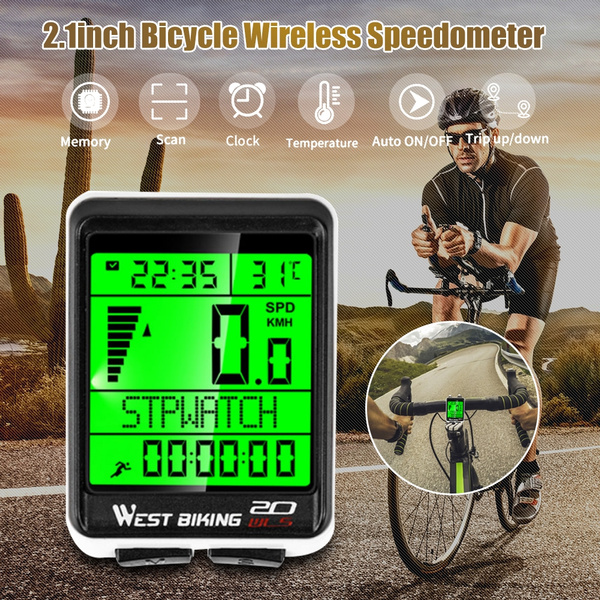 bicycle speedometer mph
